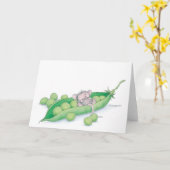 Designs für die Maus - Karte (Gelbe Blume)