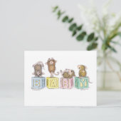 Designs für die Maus Postkarte (Stehend Vorderseite)