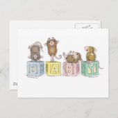 Designs für die Maus Postkarte (Vorne/Hinten)