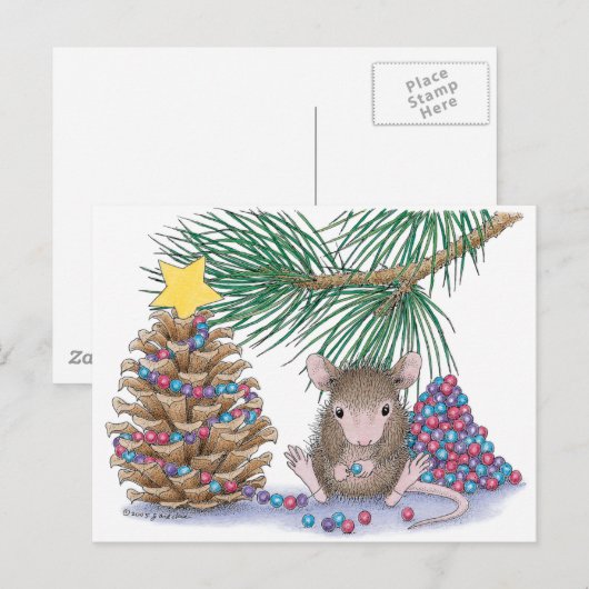 Designs für die Maus Postkarte (Vorne/Hinten)