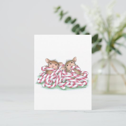 Designs für die Maus Postkarte (Stehend Vorderseite)