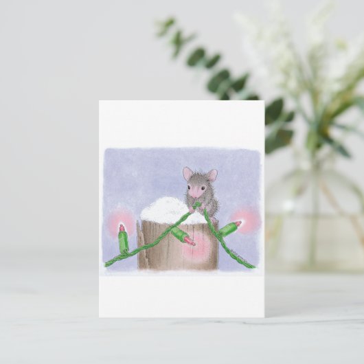 Designs für die Maus Postkarte (Stehend Vorderseite)