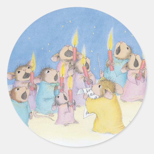 Designs für die Maus Runder Aufkleber (Vorderseite)