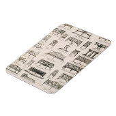 Designs für Gartensitze, von 'A Compendium von Dr. Magnet (Linke Seite)