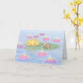 Designs für Hausmäuse® - Mitteilungskarten (Gelbe Blume)