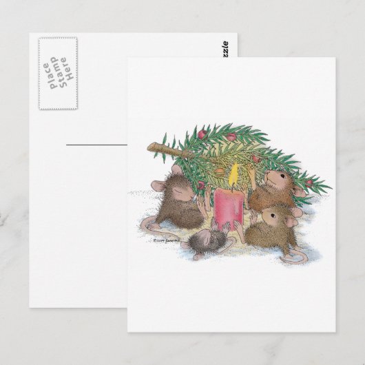 Designs für Hausmäuse® Postkarte (Vorne/Hinten)