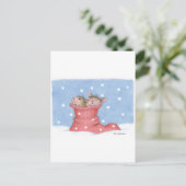 Designs für Hausmäuse® Postkarte (Stehend Vorderseite)