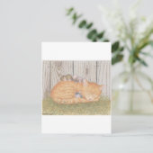 Designs für Hausmäuse® - Postkarte (Stehend Vorderseite)