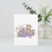 Designs für Hausmäuse® - Postkarte (Stehend Vorderseite)