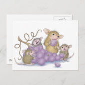 Designs für Hausmäuse® - Postkarte (Vorne/Hinten)