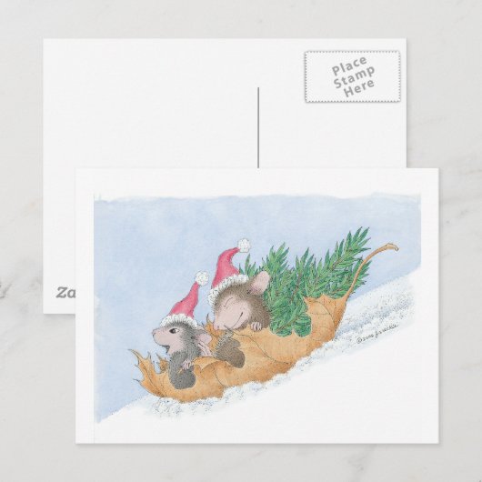 Designs für Hausmäuse® Postkarte (Vorne/Hinten)