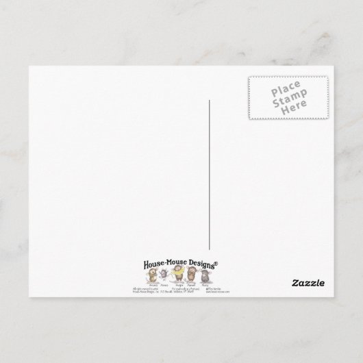 Designs für Hausmäuse® - Postkarten (Rückseite)