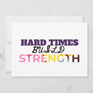 Designs für inspirierende Wörter Einladung