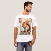 Designs für kreative Eichhörnchen-T - Shirt (Vorne ganz)