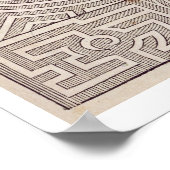 Designs für Labyrinthe, von "The Dutch Gardener" v Poster (Ecke)