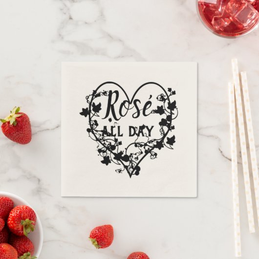 Designs für Schwarzes Herz Serviette (Beispiel)