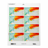 Designs für Wasserfarben für benutzerdefinierte La (Vorne)