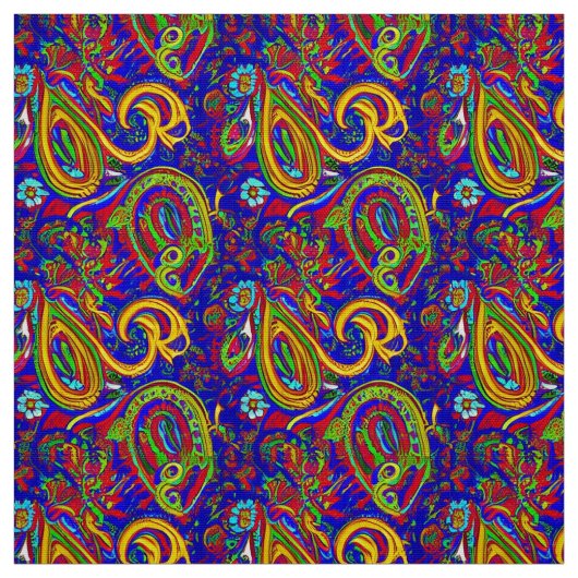 Designs für zeitgenössische Paisley Fabric Stoff (Muster)