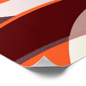 Designs in kreativer Form Poster (Ecke)