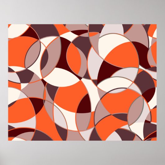 Designs in kreativer Form Poster (Vorne)