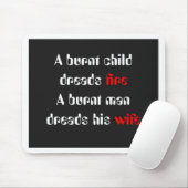 Designs mit Spaß Mousepad (Mit Mouse)