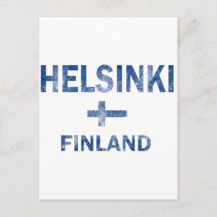 Designs von Helsinki Finnland Postkarte