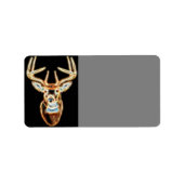 Designs von Hirschkopf Energy Spirit Adressaufkleber (Vorne)