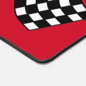 Designschreibmatte für kontrollierte Flaggen Schreibtischunterlage (Ecke)