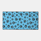 Designschreibmatte für schwarze Paw Schreibtischunterlage (Vorderseite)