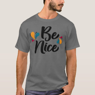 DESIGNSei nett 70er Retro T-Shirt