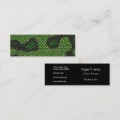 Designstil für die Skin-Camouflage des gedruckten  Mini Visitenkarte (Vorne/Hinten)