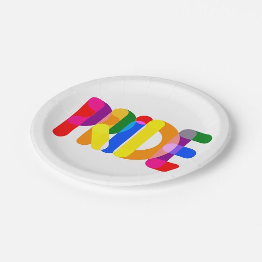 Designstolz Pappteller (Schrägansicht)