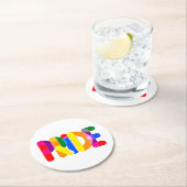 Designstolz Runder Pappuntersetzer (Vor Ort)