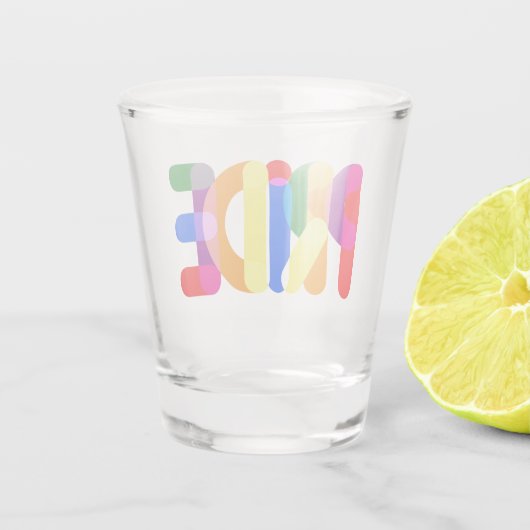 Designstolz Schnapsglas (Rückseite)