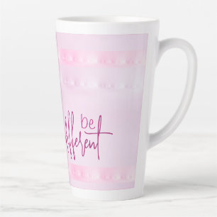 Designtasse mit Motivationsspruch Milchtasse