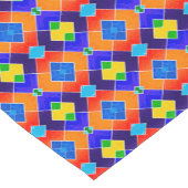 Designtisch-Runner für helle Diamant-Muster Kurzer Tischläufer (Ecke)