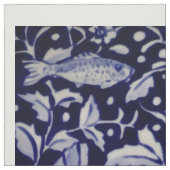 Designwerkstoffe für blaue und weiße Koi-Teiche Stoff (Muster)