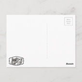 Desinfektionstier Postkarte (Rückseite)