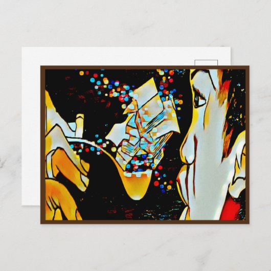 Desinger Post Card Postkarte (Vorne/Hinten)