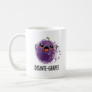 Desinte-Traube Funny Disintegration Traubenpun Kaffeetasse