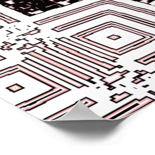 Desintegration von Labyrinth Poster (Ecke)