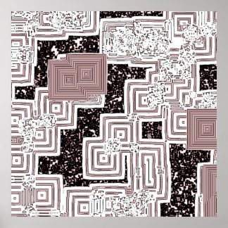 Desintegration von Labyrinth Poster