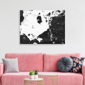 Desinvestitionsmasken Leinwanddruck (Insitu (Wohnzimmer))