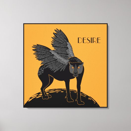 Desire Canvas Print Leinwanddruck (Vorderseite)