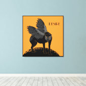 Desire Canvas Print Leinwanddruck (Insitu (Holzboden))