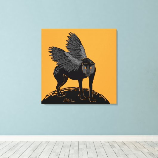 Desire Leinwanddruck (Insitu (Holzboden))