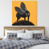 Desire Leinwanddruck (Insitu (Schlafzimmer))