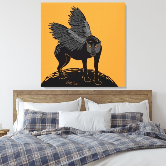 Desire Leinwanddruck (Insitu (Schlafzimmer))