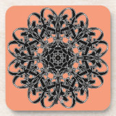 Desire Octa Glyph Dusk Getränkeuntersetzer (Vorderseite)