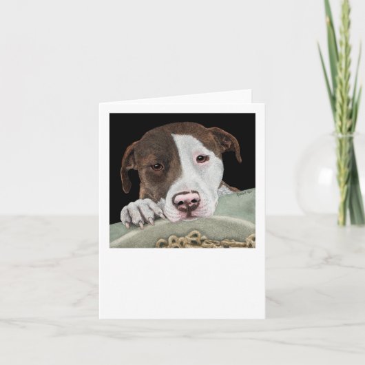 "Desire" - Pit Bull Card Karte (Vorderseite)